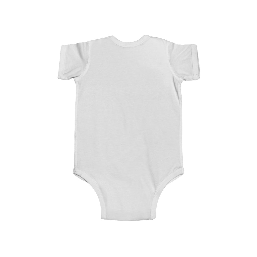 Tar! Electric Infant Bodysuit – Rabbit Skins 4424 (White Baby Electric Guitar One-Piece)