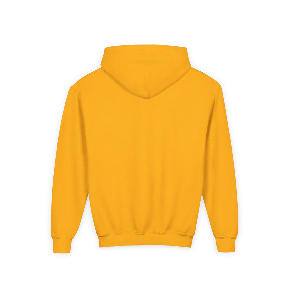 G’DAY MATE Youth Hoodie – Gildan 18500B (White or Gold Kids Greeting Sweatshirt)