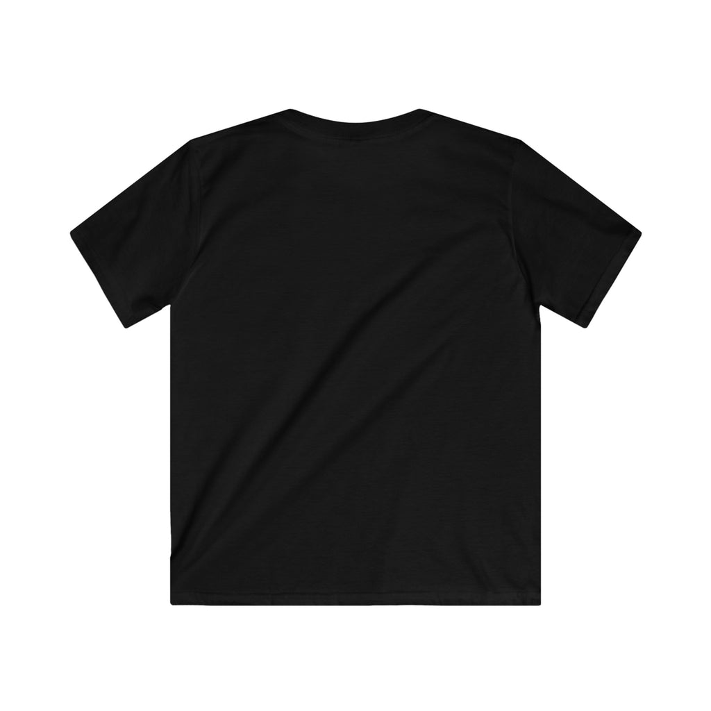 Tar! Acoustic Kids Tee – Gildan 64000B (Black Youth Guitar Shirt)