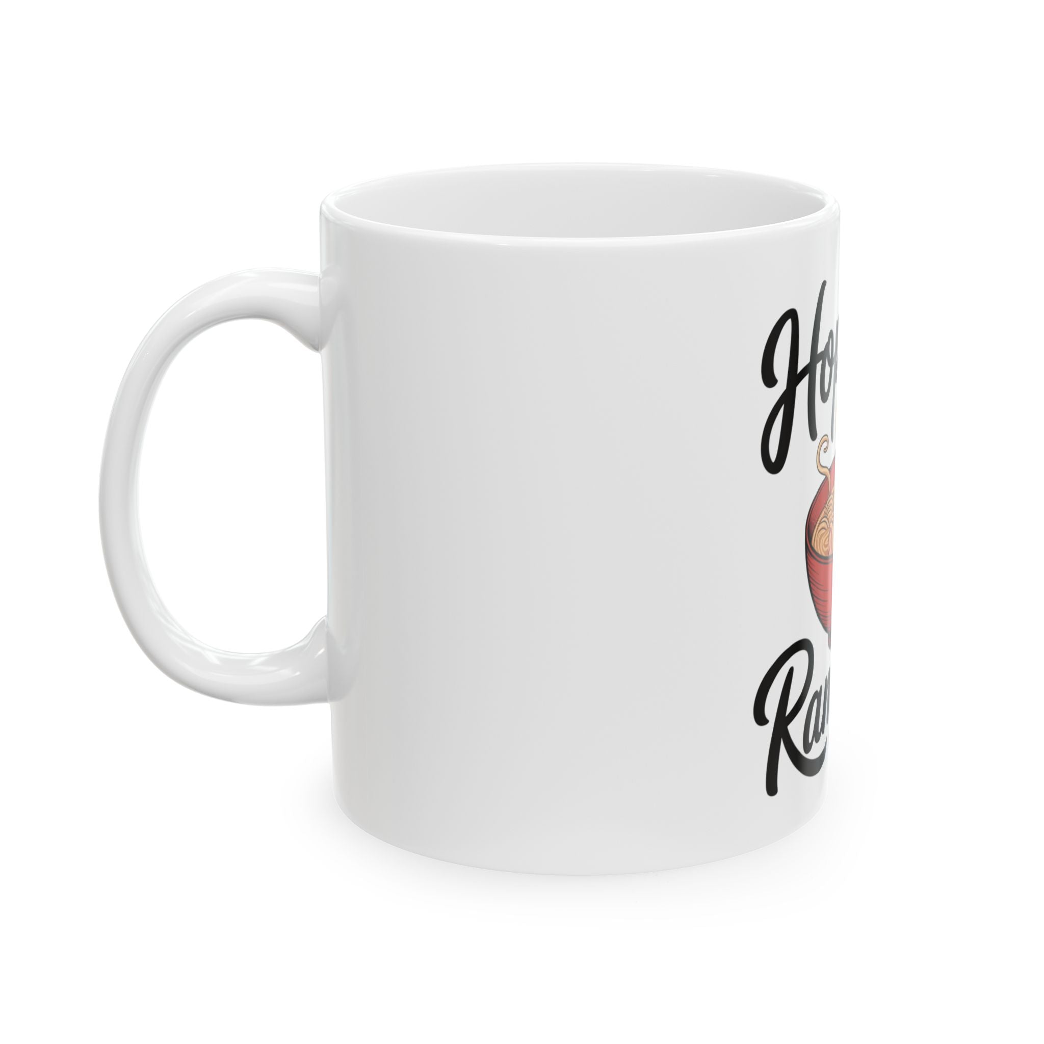 Hopeless Ramentic Mug – White Ceramic Coffee Cup (11oz or 15oz Ramen Bowl Design)
