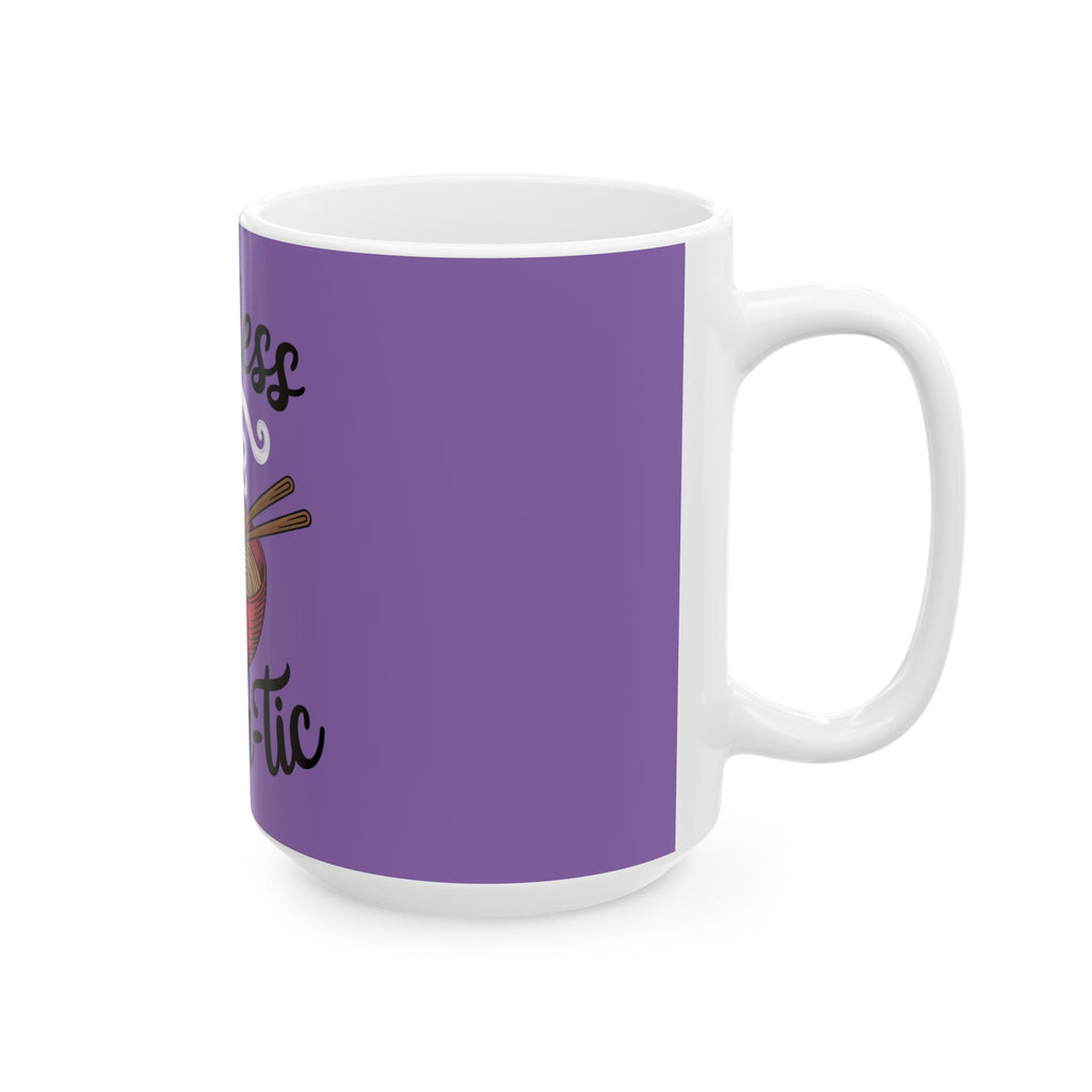 Hopeless Ramentic Mug – Purple Ceramic Coffee Cup (11oz or 15oz Ramen Bowl Design)
