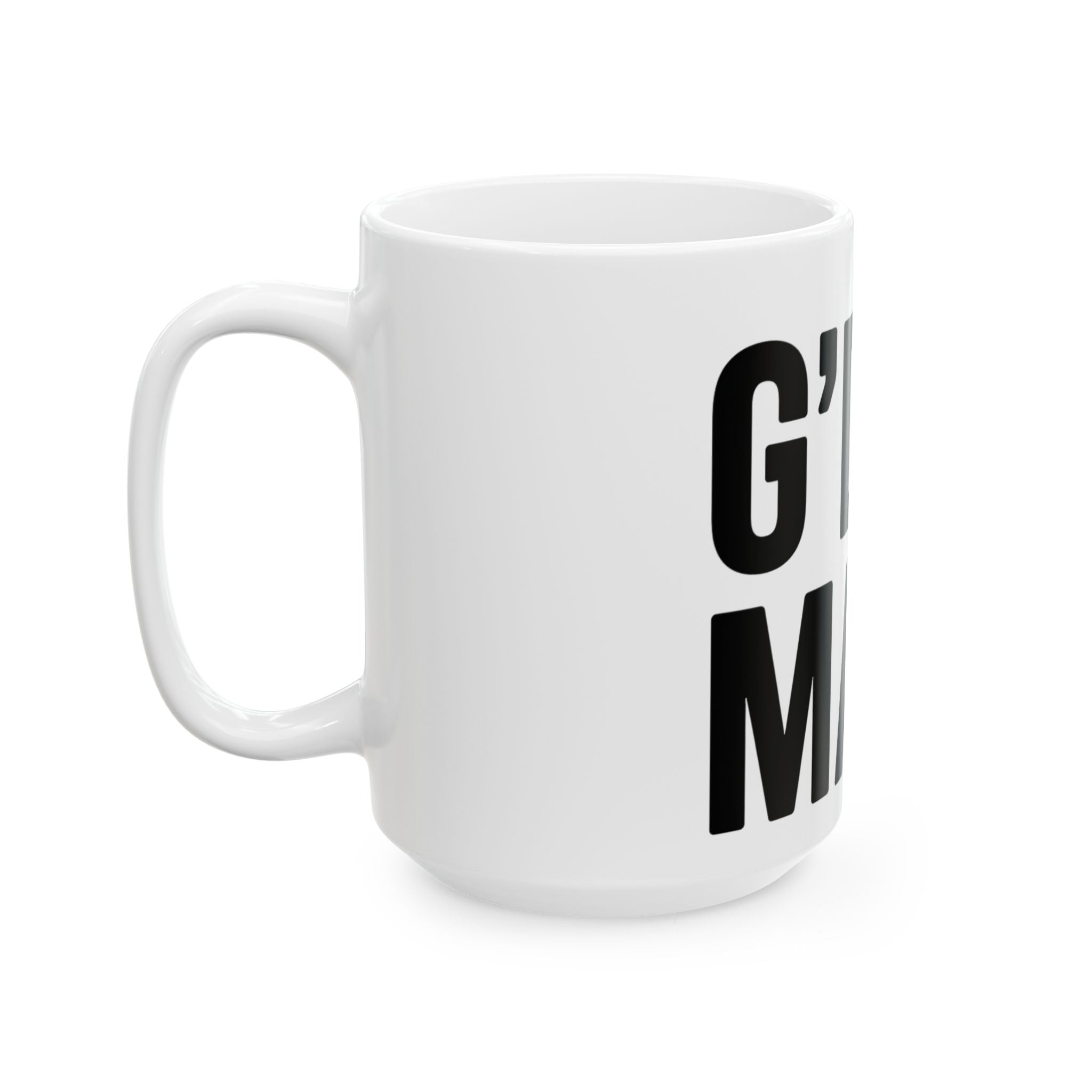 G’DAY MATE Mug – White Ceramic Coffee Cup (11oz or 15oz Greeting Design)
