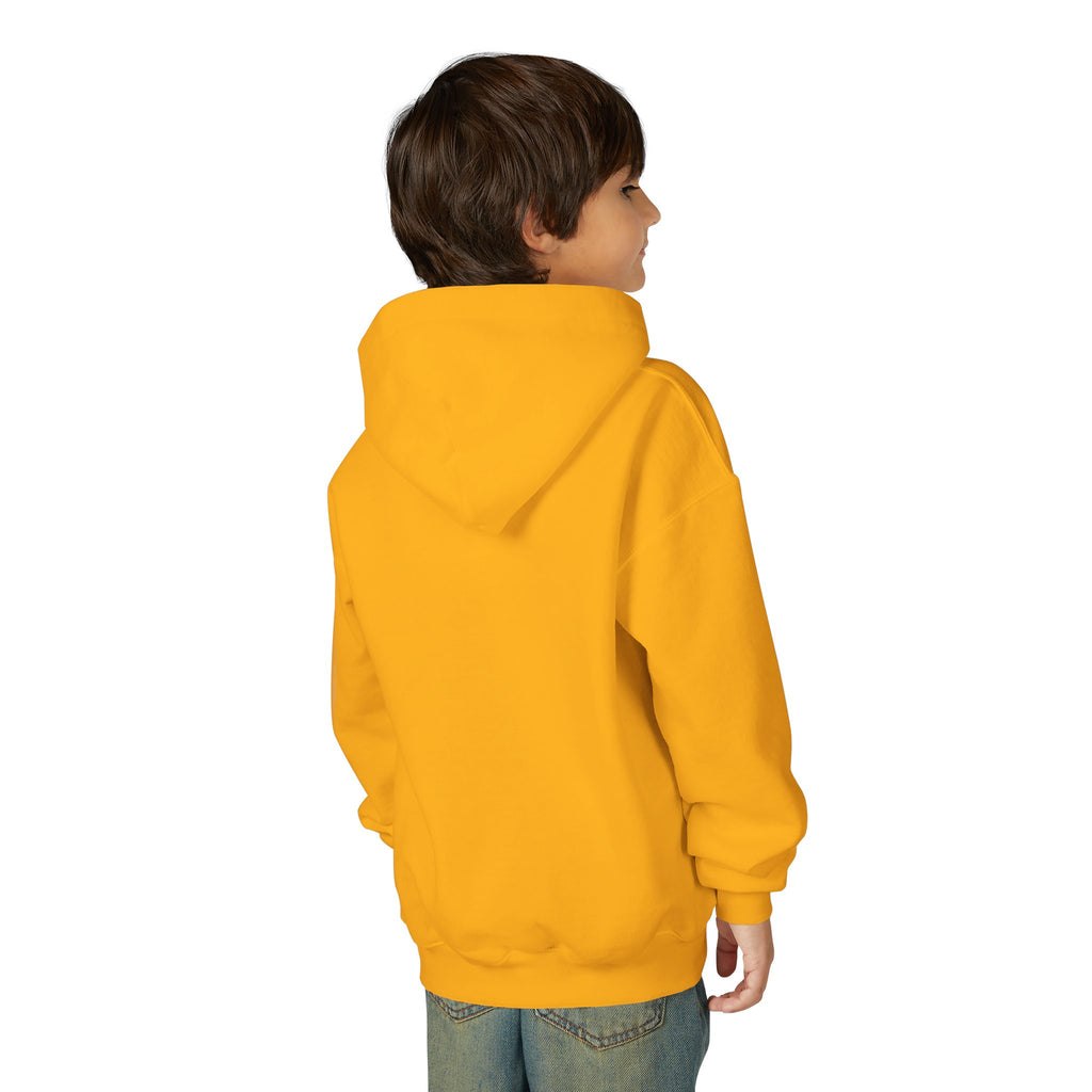 G’DAY MATE Youth Hoodie – Gildan 18500B (White or Gold Kids Greeting Sweatshirt)