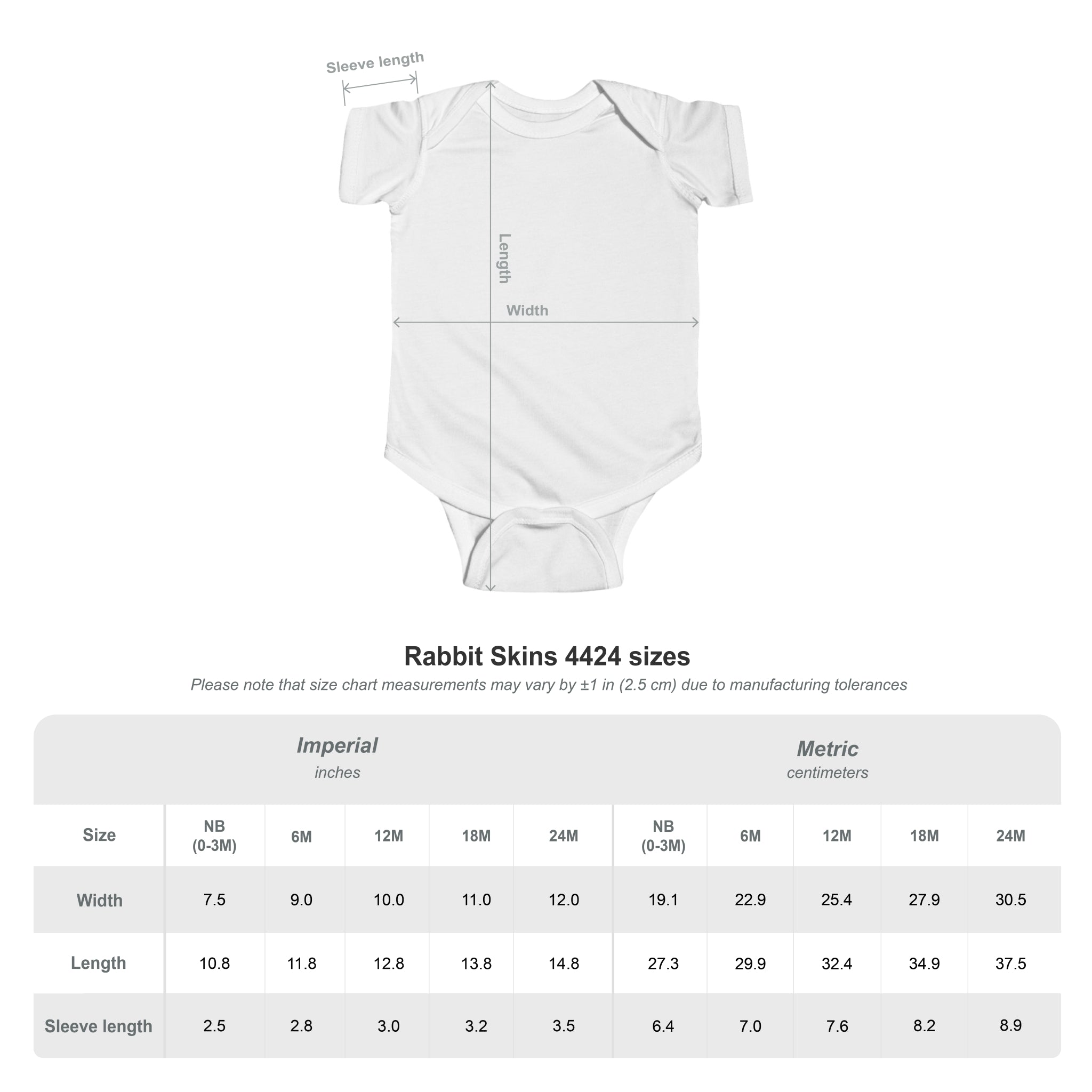 Elephant Watercolor Infant Bodysuit – Rabbit Skins 4424 (Pink Baby Nature One-Piece)