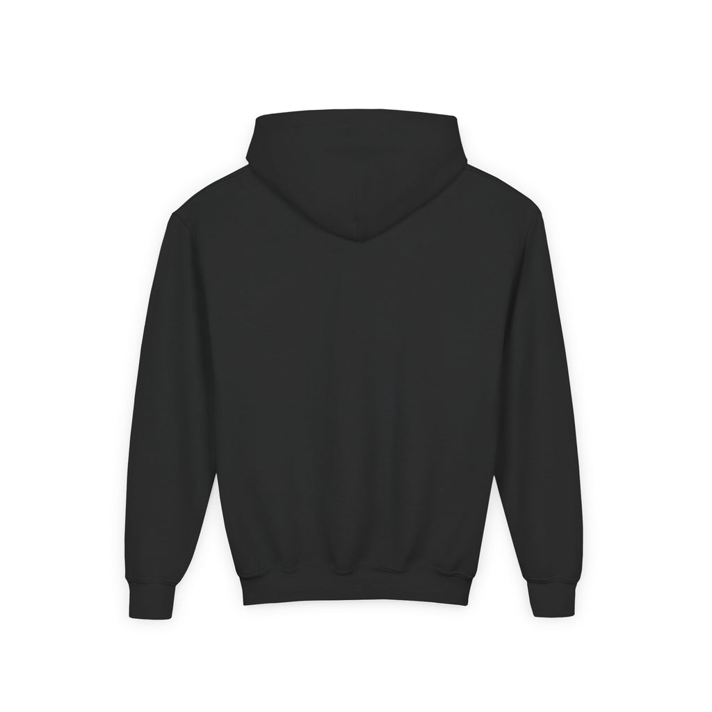 Tar! Electric Youth Hoodie – Gildan 18500B (Black Kids Electric Guitar Sweatshirt)
