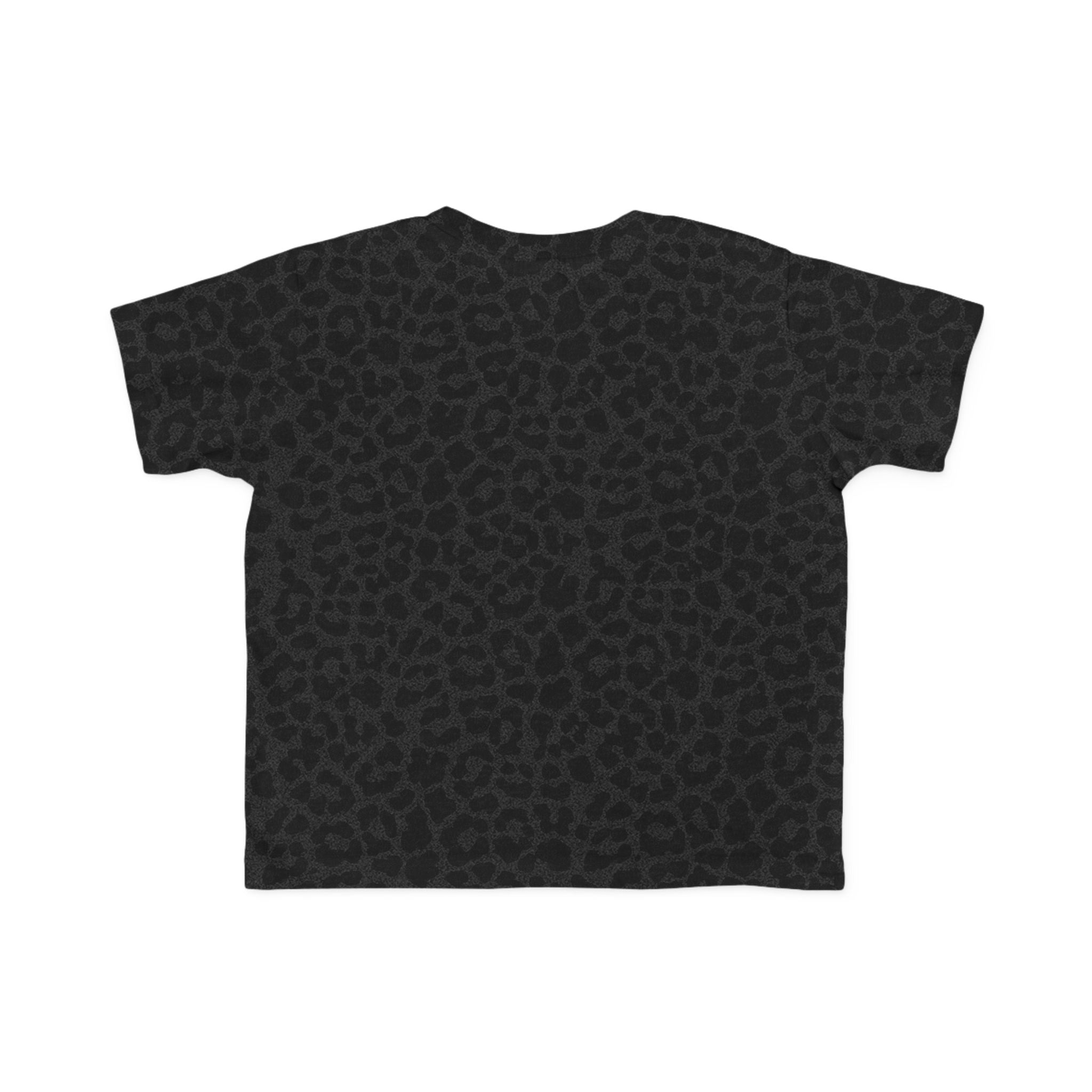 Tar! Electric Toddler Tee – Rabbit Skins 3321 (Black or Black Leopard Kids Electric Guitar Shirt)
