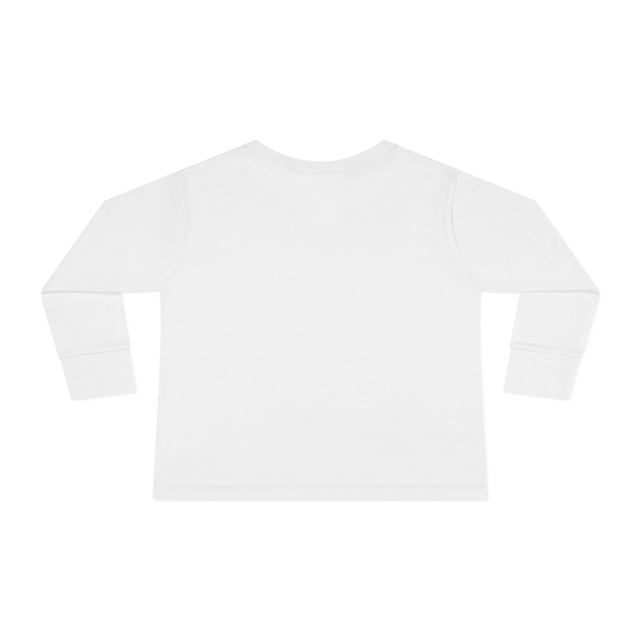 Tar! Electric Toddler Long Sleeve – Rabbit Skins 3302 (White Kids Electric Guitar Shirt)