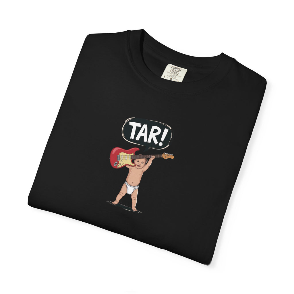 Tar! Electric Guitar Tee – Comfort Colors 1717 (Black Toddler Guitar Graphic Shirt)