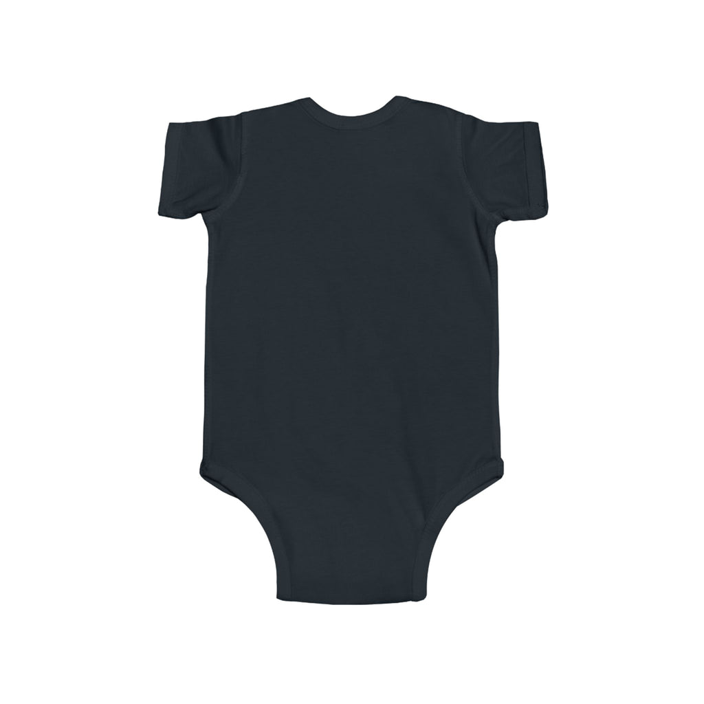 Tar! Electric Infant Bodysuit – Rabbit Skins 4424 (Black Baby Electric Guitar One-Piece)